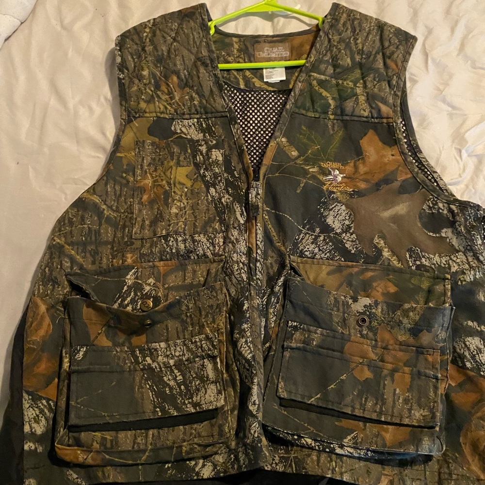 Quail unlimited camo vest